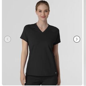 Wonder Wink Women's Scrub Set Black - Size M